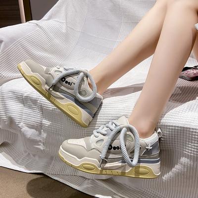 Женские низкие кроссовки Bread Shoes Design Sense Retro кроссовки для пар мужчин и женщин, универсальная мода 2024 года, новинка