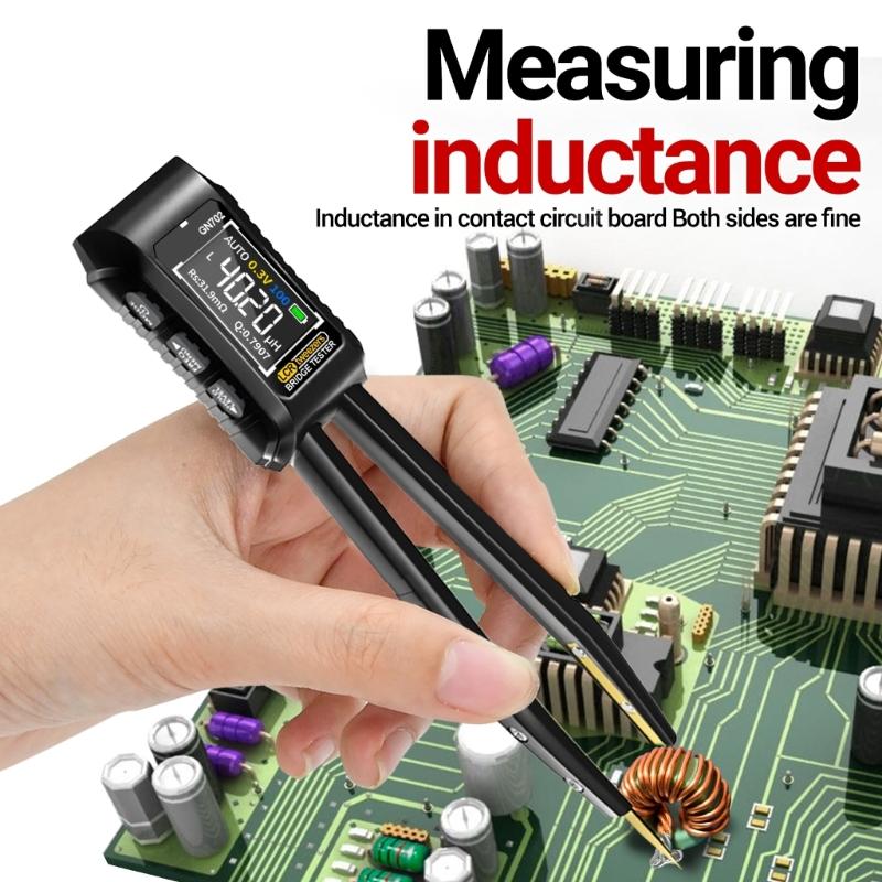 Portable Tester for Electronic Component Small  Electronic Component Tester Easy Carry for Engineers & Technicians