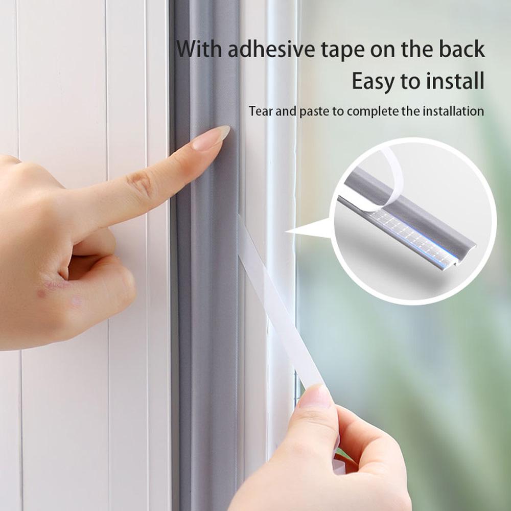 Foam Dustproof Gap Seal Door Windproof Self Adhesive Tape Dust Stopper Window Sealing Strip Sealer
