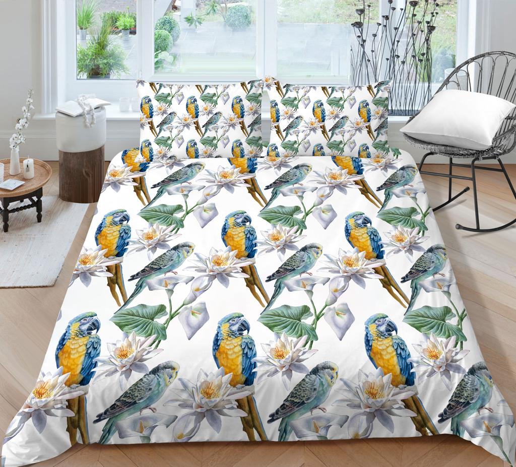 Комплект постельного белья на тему животных, роскошное пуховое одеяло и наволочка с 3D-принтом, 2/3 предмета, полноразмерное постельное белье из Австралии, Германии, США и Великобритании