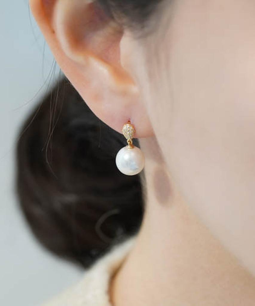 Серебряные серьги Alleun 925 пробы с кубическим цирконием в форме слезы, смелые, мини