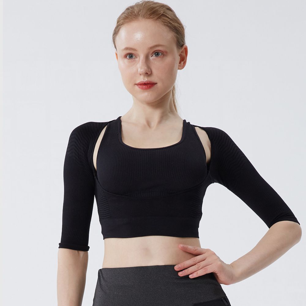 Lingerie Body Shaping Underwear Thin Arms Women's Corset Top Breathable Slimming Shaper Yoga