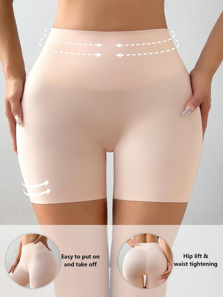 Женские бесшовные шорты для коррекции фигуры - Подтягивающие бедра, Утягивающие живот, Дышащие и удобные