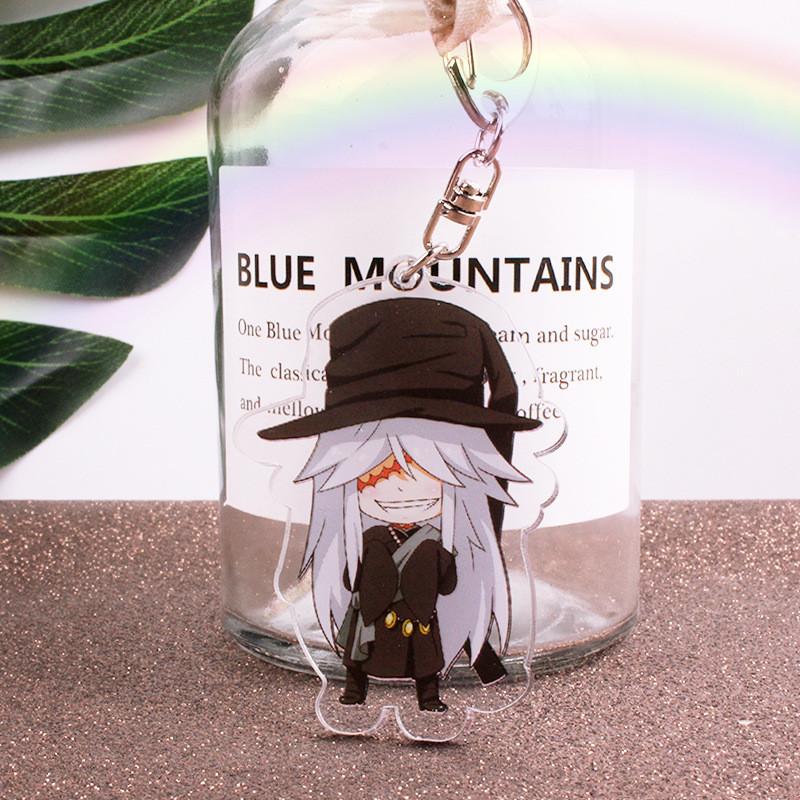 Cartoon Black Butler Keychain Acrylic Cosplay Pendant