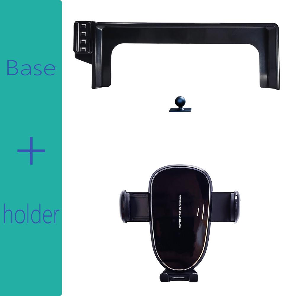 Car Phone Holder for Geely Coolray 2021 2022 2023 2024 10.25-Inch Screen Fixed Base Wireless Charging Stand Mobile Phone Mounts