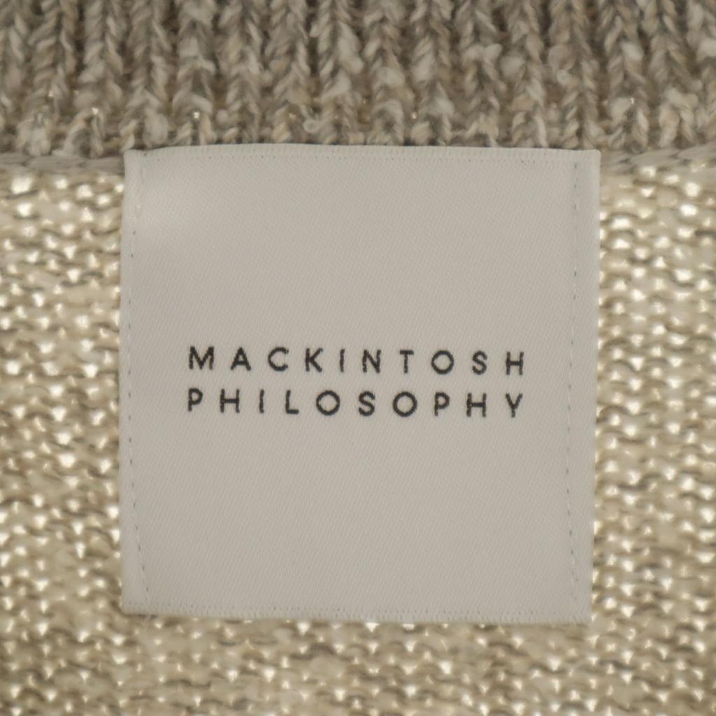 MACKINTOSH PHILOSOPHY Трикотажный кардиган с длинным рукавом 42 серый Мужской Б/У