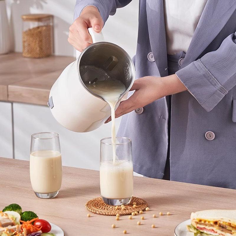 1л Мини Многофункциональная Машина Для Приготовления Соевого Молока Низкий Уровень Шума С Технологиями Разрушения Стенок Без Фильтра Машина Для Приготовления Соевого Молока Для Завтрака