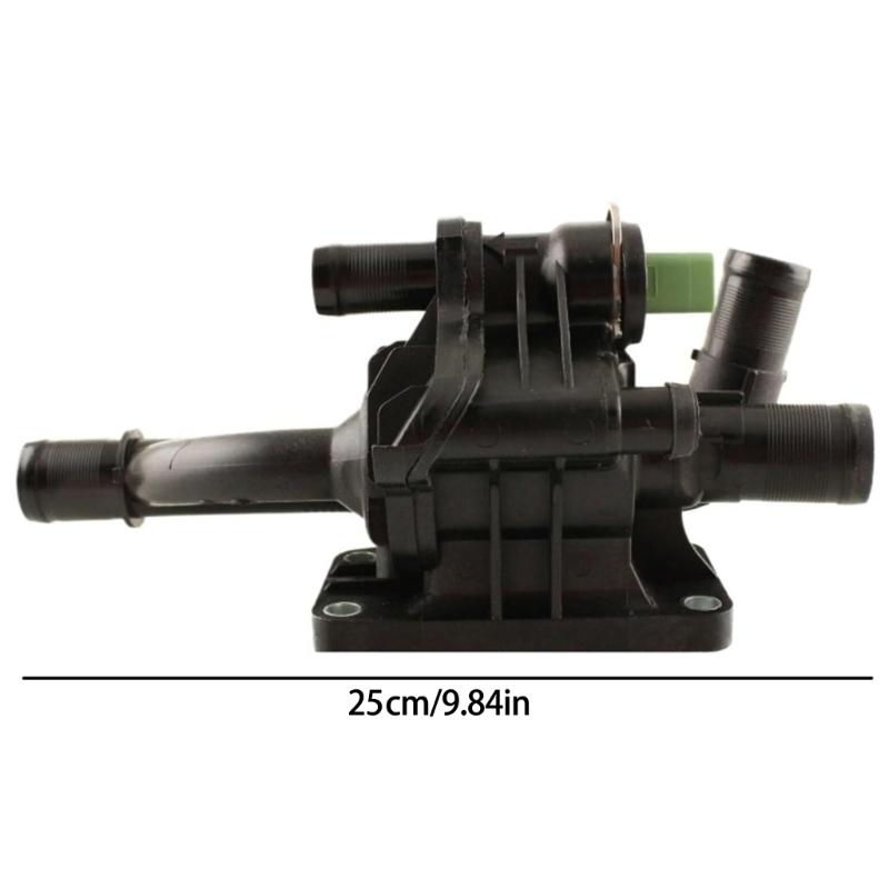 1336.AF 9660660380 Coolant Thermostat Housing Replacement Engine Thermostat Housing Assembly for Peugeot 407 1.6 HDI 2004-2016
