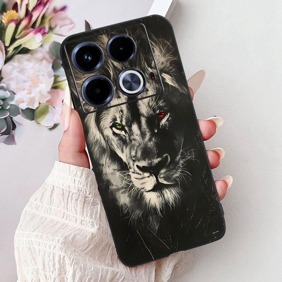 Модный Чехол с Рисунком Для Infinix Note 40 40Pro Pro+ Мягкий Силиконовый TPU Чехлы Для Телефона Для Infinix Note40 40 Pro Plus Чехлы Бамперы
