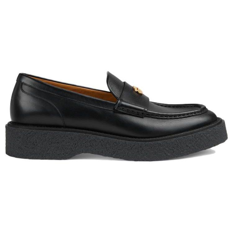 GUCCI Menen Interlocking G-plaque Loafers 759274 AABVN 1000