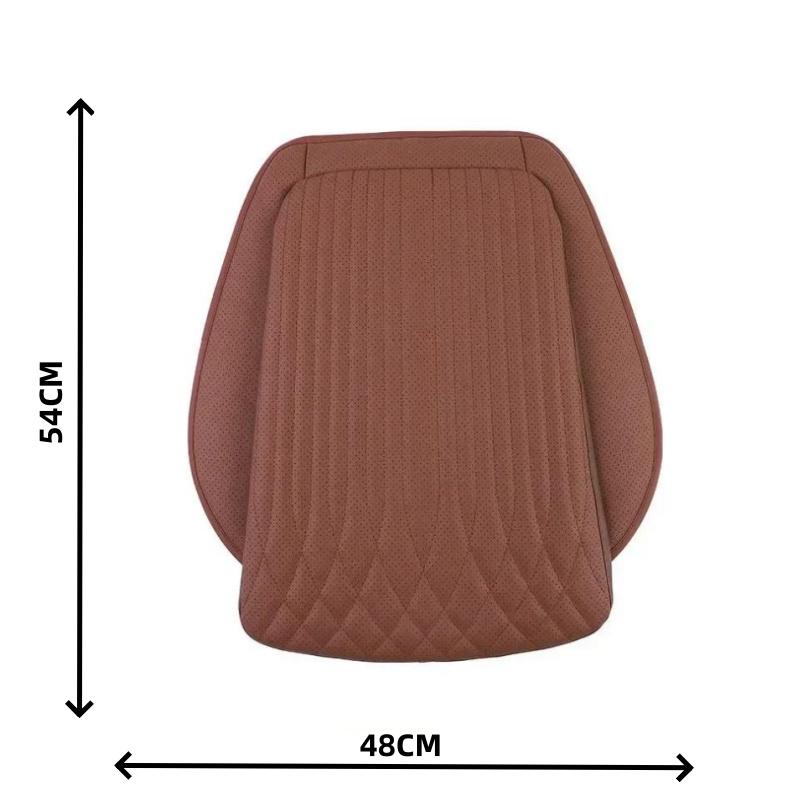 Дышащая автомобильная подушка, роскошная кожаная коммерческая нескользящая губка для автомобиля, универсальная подушка с высоким отскоком, поддерживающая крышка