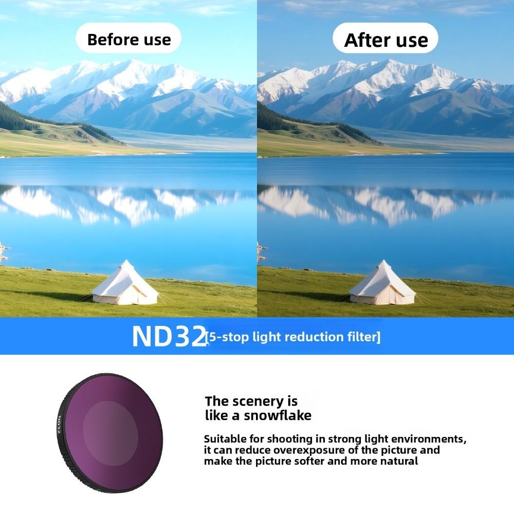 Многослойный фильтр для камеры PL/UV/ND8 ND16 ND32 Аксессуары Фильтр для объектива для DJI OSMO Nano