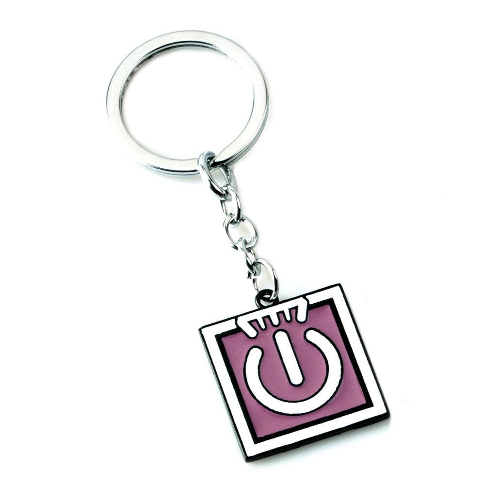 Alloy Keychain Pendant: R6 Anime Game Accessory