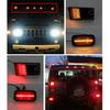 For Hummer H2 2003-2009 Smoked LED Top Roof Cab Marker Light + Front Rear LED Side Marker Light Signal Lamp 14pcs/set
