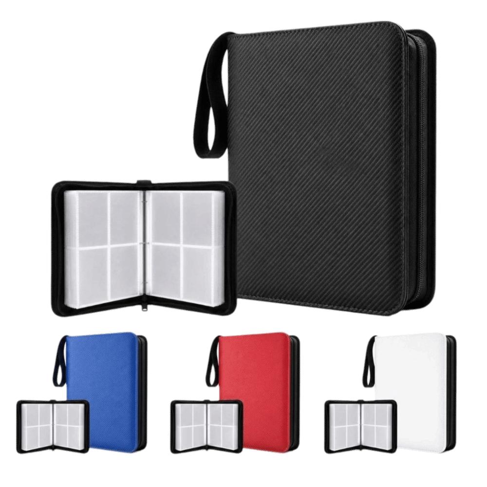 with 50 Sheets Card Binder Holder PU Leather Mini Card Binder Photocard Holder Card Collection