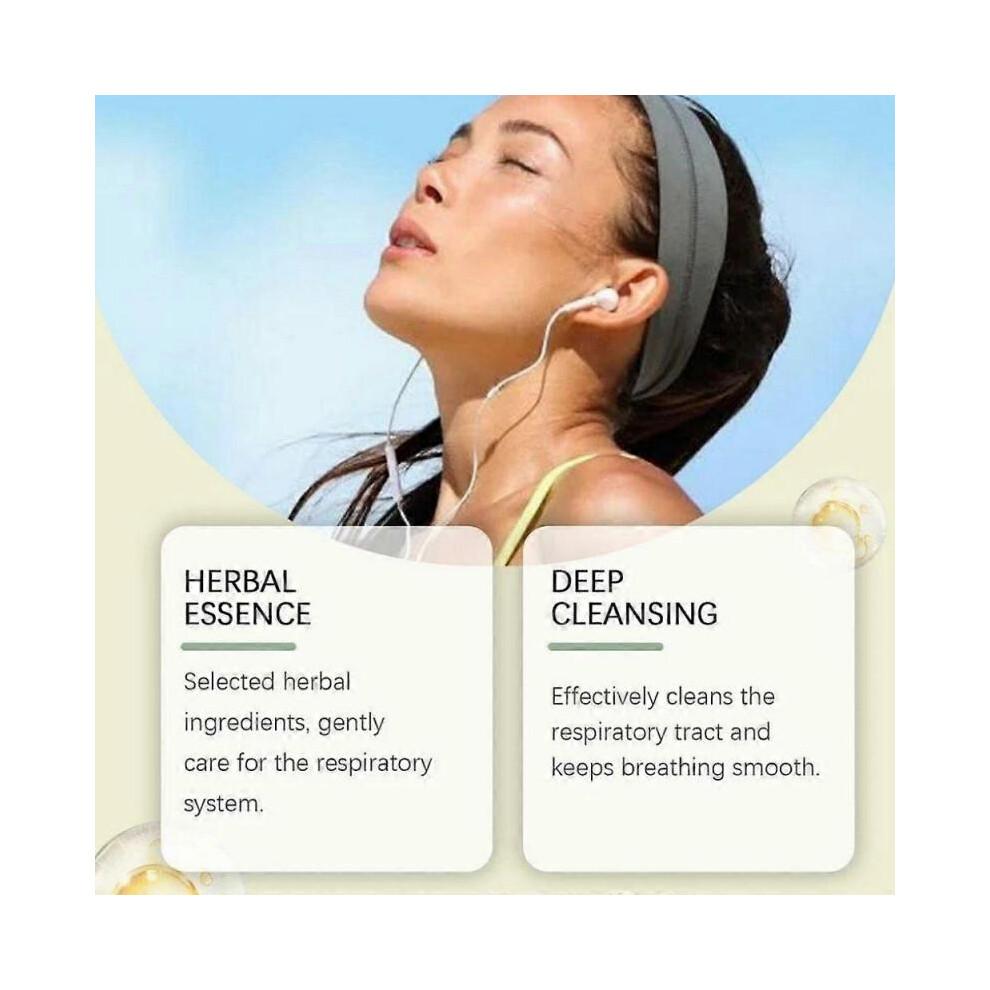 4 Packs Herbal Diffuser Air Fresheners Pen Bundles for Fresh Breath, Body Care Air Fresheners Pen with Mullein, Thyme, Guarana, Green Tea Extract