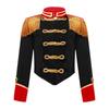 Boys Girls Drum Major Team Uniform Nutcrackers Costume Set Marching Band Tassel Jacket Coat Hat Outfits for Drummer Performance