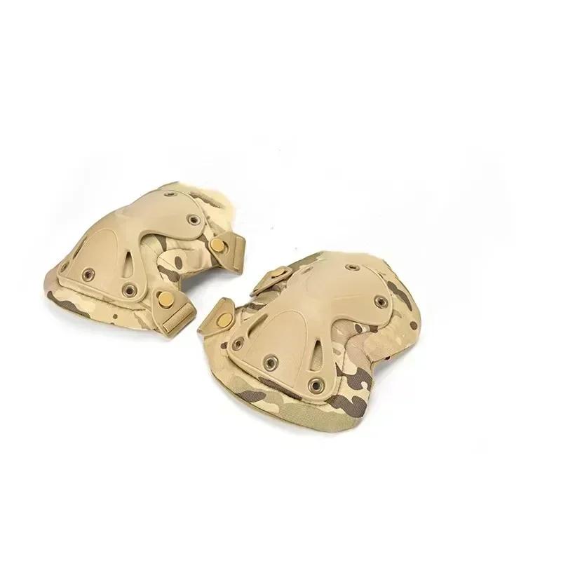 Наружное тактическое защитное снаряжение наколенники налокотники для защиты при езде на велосипеде на открытом воздухе, альпинизме и пешем туризме