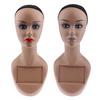Female Mannequin Head Manikin with Shoulder Bust for Wig Hat Jewelry Display