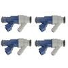 4pcs Car Fuel Injectors Nozzle 06A906031AC for Volkswagen Golf Jetta Beetle 2.0L L4 2000-2005 Fuel System Replace