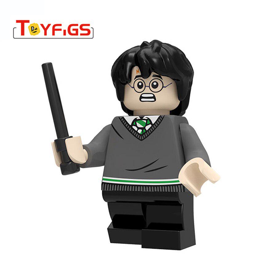 Фигурки Харри Поттера Фантастические твари Рубеус Добби Финниган Гермиона Кирпичи Модель Конструкторы Игрушки 