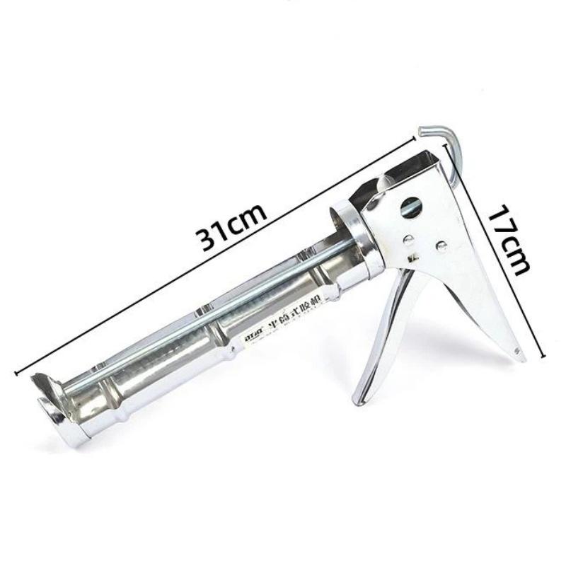 Professional Manual Caulking Heavy Duty Silicone Sealant Applicator Hand Tool for Floor Tile Grouting DIY Repairs