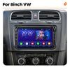 Navifly 7'' 2din Android Auto Carplay автомобильный радиоприемник видеоплеер GPS для VW Volkswagen Skoda Octavia Golf 5 6 Touran Passat B6 Polo