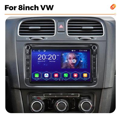 2 Din беспроводной Carplay Android Auto автомобильный мультимедийный проигрыватель для Volkswagen Golf 5 6 Polo Passat B6 B7 CC Skoda Jetta GPS автомобильное радио