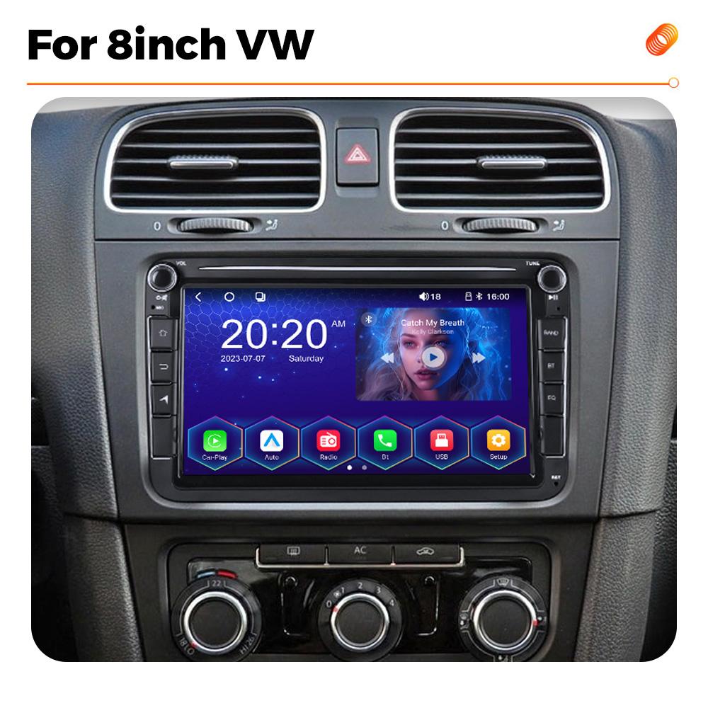 Navifly 7'' 2din Android Auto Carplay автомобильный радиоприемник видеоплеер GPS для VW Volkswagen Skoda Octavia Golf 5 6 Touran Passat B6 Polo