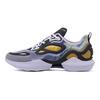 Li Ning Скользкие, износостойкие, дышащие низкие спортивно-повседневные кроссовки для мужчин Спектральный желтый AGLQ023-7