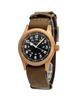 Khaki Field Mechanical Bronze Leather Strap Black Dial H69459530 Men's Watch
