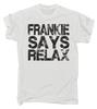 Frankie Says Relax Потертый Логотип Мужская Футболка Рождественский ретро карнавальный костюм 80-е