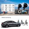 New Dual Lens DVR Car Mounted USB Monitoring High-definition Reverse Image Hidden Recorder for Driving Recorders