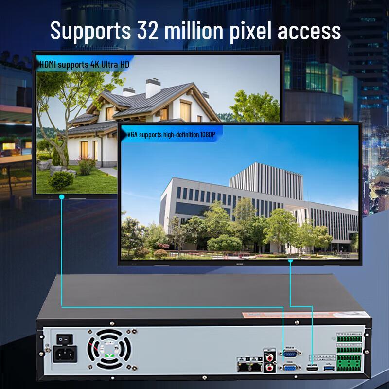 Dahua DH-NVR8864-X 64-Channel 8-Bay NVR CN plug (adapter included)