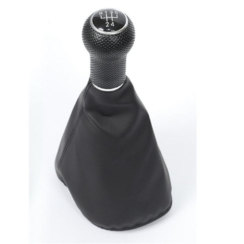 A90Q-Gear Lever Manual 5 Speed 23Mm Shift Knob With Dust Cover For VW Golf 4 5 Car Gear Head