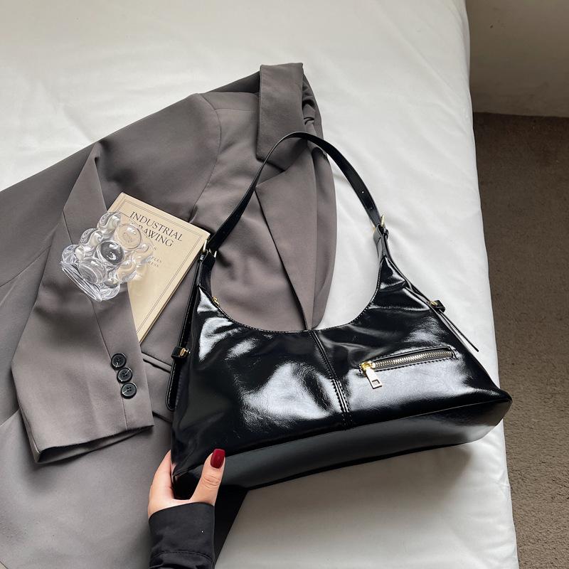 Новая трендовая сумка модная женская нишевая повседневная универсальная сумка-мессенджер в стиле ретро, сумка-тоут, сумка под мышкой