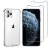 Shockproof Case for iPhone 11 PRO MAX and 2 Tempered Glass Screen Protectors Phonillico®
