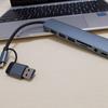 USB Type-C док-станция хаб семь восемь в одном конвертер для ноутбука планшета телефона USB-хаб