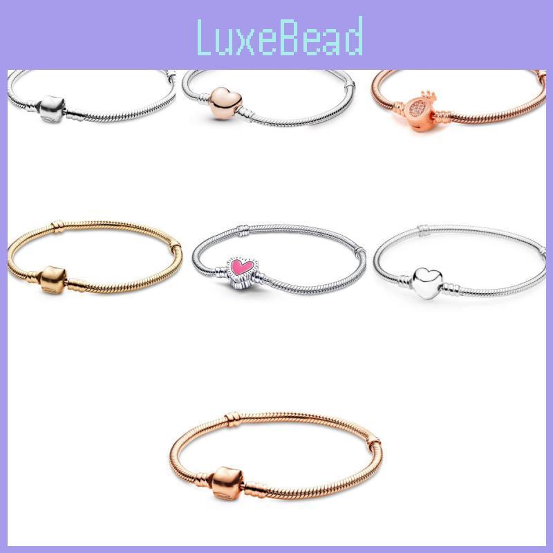 Pandora Heart Shape Crown Clasp Bracelet In Rose Gold Stylish And Durable Gift