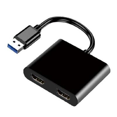 3-в-1 USB 3.0 на двойной HDMI-совместимый адаптер для док-станции/хаба телефона и ноутбука