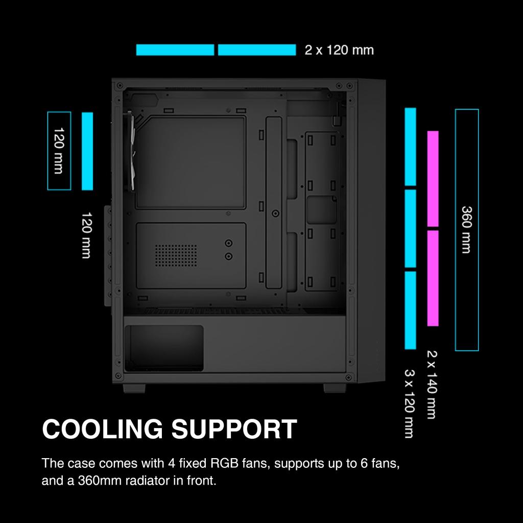 Игровой корпус GAMDIAS AURA GC2 Elite ARGB