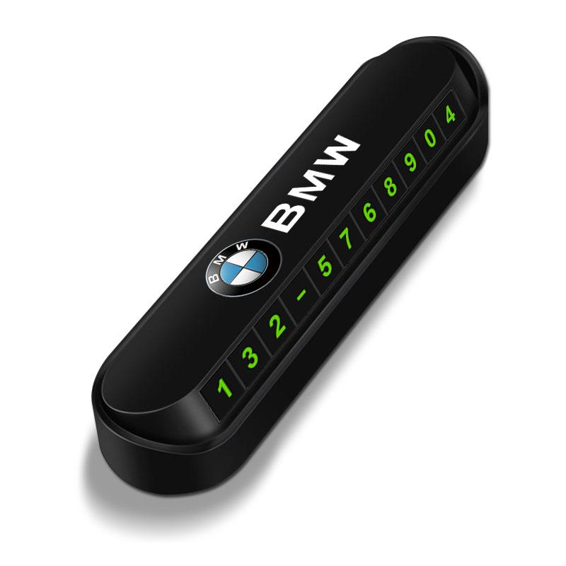 M ЛОГОТИП Автомобильная временная парковочная карта Карта с номером телефона Табличка Наклейка Для BMW M Power Performance F10 F31 E36 E39 E87 E90 X3 X5 X6 X7