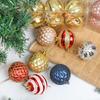 6 шт. 6 см рождественские шары украшения елочные подвески Navidad Noel новогоднее праздничное украшение для дома
