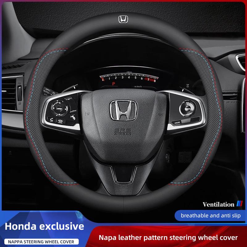 Honda Dedicated Steering Wheel Cover Car Interior Accessories For Honda Civic Fit Jazz Accord Pilot CRV Odyssey Passport City