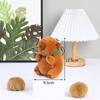 Capybara Anime Capibara Pendant PP Cotton Capybara Plush Keyring  Christmas Present