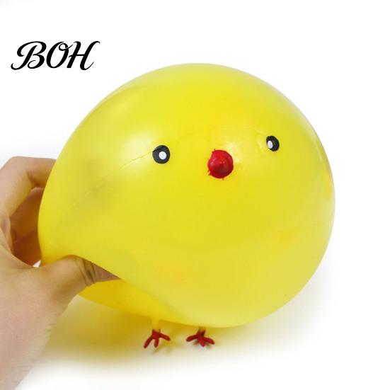 Easy Blow-up Halloween Decor Inflatable Animal Vent Toy, TPR Soft Blow Up Bouncing Ball for Stress Animal-shaped Relief, Fidget Toy Forest Party Baby