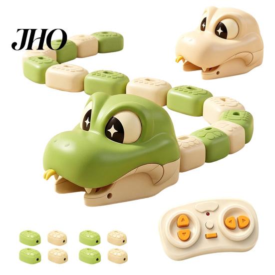 Parent-Child Interactive Snake Toy 1/2 Sets Remote Control Magnetic Toy, 2 Players Competitive Eating Itself for Toddlers Boys Girls Electronic