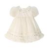 Famuka Baby Kids Long Ceremony Baby Baby 1st Sister 100 Days Short & Dress, Tulle, Sleeve, Spring/Autumn, Dress, Dress, Clothes, Girls, Children's