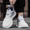 Модные осенние мужские кроссовки 2024 года, новые дышащие эластичные кроссовки с воздушной подушкой для бега, спортивные кроссовки для тенниса, нескользящие баскетбольные кроссовки