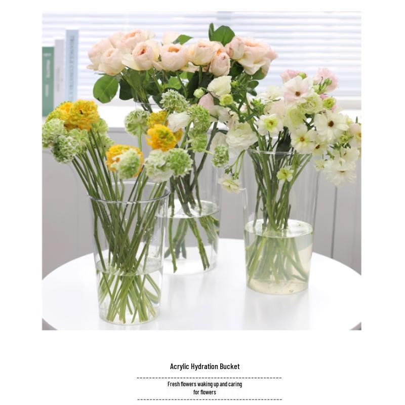 Decorative Hydroponic Flower Arranging Bucket